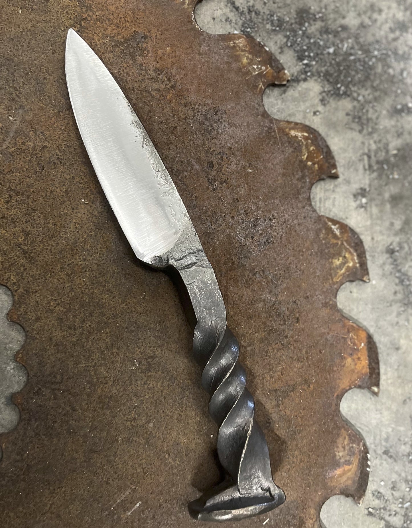 Railroad Spike Knife Class