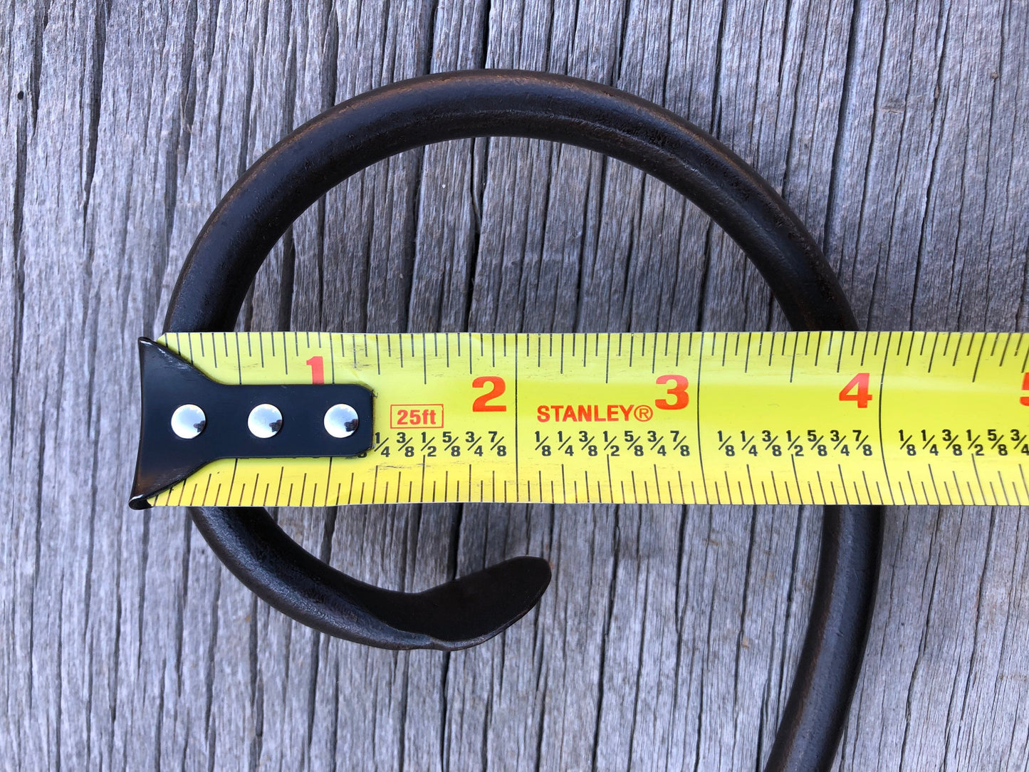 12" Christmas Stocking Hanger - Mantle Stocking Hanger - Twelve Inch Hook - Vintage Holder - Mantel - Handmade in USA