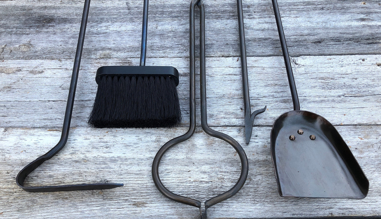 Ash Rake Coal Ember Mover - Fireplace Tool - Smoker - Woodstove - Handmade In USA